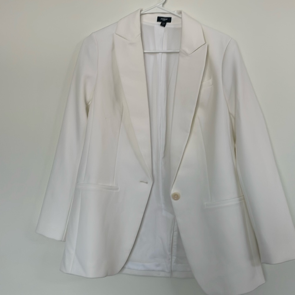 Express editor one button boyfriend blazer